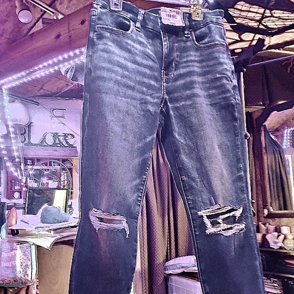 Dark Wash Denim Jeans